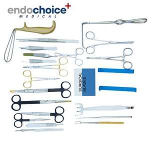 Instruments de chirurgie 21 pièces ensemble de chirurgie de lifting du visage ensemble de rhytidectomie de qualité supérieure pour rajeunir le visage en soulevant la peau flasque - Product Image 2