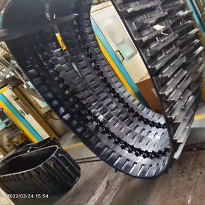 Rail en caoutchouc 450X71X80 pour KOMATSU PC75 PC75R NEUSON 8003RD ET90 EZ80 YUCHAI YC85 <span class=keywords><strong>HUTTER</strong></span> 204 - Product Image 2