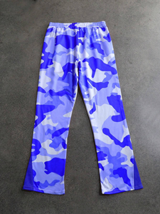 High Quality Men's Baggy Wide Leg <b>Drawstring</b> <b>Trousers</b> Men Joggers Custom Cargo Oversized Stacked High Waist Pants Men Sweatpants - Product Image 2