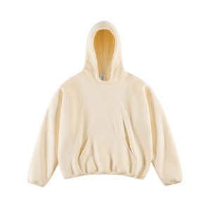 เสื้อมีฮู้ดสำหรับผู้ชายโอเวอร์ไซส์ปรับแต่งได้เสื้อมีฮู้ดลายบุผ้าคอตตอนผ้าฟลีซ100% ทรงหลวม - Product Image 1