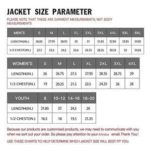 Manteau de bombardier léger de haute qualité à bas prix pour adultes et jeunes Logo veste de baseball universitaire personnalisée pour hommes nom de l'équipe - Product Image 6