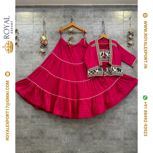 New Beautiful Design <b>Gota</b> Lace Lehenga Collection in Wholesale Rate by Royal Export Surat - Product Image 4