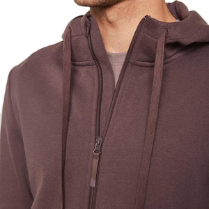 Sweat à capuche unisexe en coton biologique respirant avec logo personnalisé de haute qualité à impression numérique pour hommes - Product Image 4