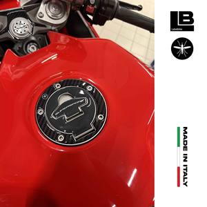 Adesivo di protezione con tappo serbatoio 3D compatibile con Ducati Supersport moto Premium adesivi moto - Product Image 3