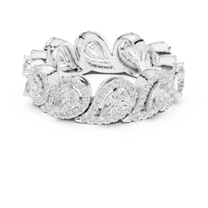 Bijou Bague en or 18 carats avec motif gravé - Product Image 3