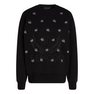 Sudadera de punto personalizada con pedrería para mujer, estilo oversize, con brillo, venta al por mayor, top de streetwear - Product Image 1