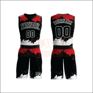 Uniforme de basket-ball unisexe respirant pour jeunes et hommes Maillot d'équipe personnalisable pour l'entraînement d'été et ensemble de gilet avec logo de jeu - Product Image 1