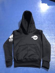 Otoño Invierno niños sudaderas con capucha niños Sudadera con capucha negra con diseño impreso ropa de bebé alta calidad gota hombro niños Sudadera con capucha - Product Image 2