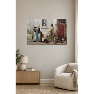 Fida Osman Hamdi Bey, el comerciante de alfombras, impresión en lienzo - Product Image 1