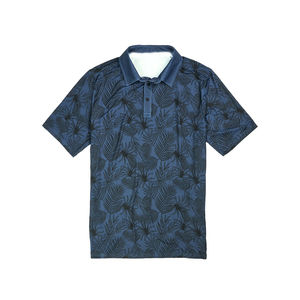 Polo de manga corta para hombre, estilo de camiseta, ropa de calle de moda, cuello con patrón de moda, polos informales de negocios para hombre - Product Image 4