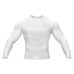 Haut de compression pour homme à séchage rapide, manches longues, anti-UV, pour la gym, la course, respirant, maillot de sport - Product Image 1