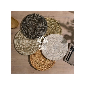 Napperons en jacinthe d'eau les mieux notés pour la présentation de table à manger fine et servant de source de matériau durable renouvelable - Product Image 1