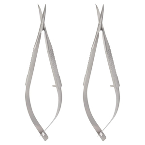 Tijeras de acero inoxidable para manicura, codo fino para piel muerta, pelo liso profesional de cola de golondrina para cortaúñas - Product Image 2