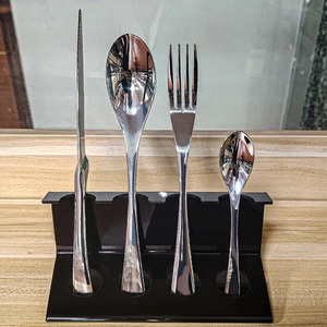 Juego de Cubiertos de Acero Inoxidable Ecológico y Sostenible de Lujo, 4 Piezas, para Bodas y Fiestas - Product Image 2