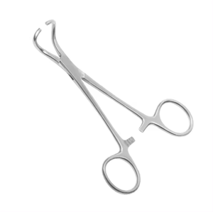 Pince à serviette de haute qualité 13,5 cm en acier inoxydable, forceps vétérinaire pointu certifié CE avec 1 an de garantie - Product Image 1