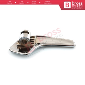 BDP219 Aluminum Plated Plastic Interior <b>Door</b> Handle 13297813 Front or Rear Left for Corsa D - Product Image 4