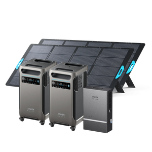 ชุดอุปกรณ์พลังงานบ้านอัจฉริยะ SOLIX F3800 ลดราคาพิเศษจากโรงงาน แผงโซลาร์เซลล์ 2x 12kW 7.68kWh พร้อมแบตเตอรี่ภายนอกและตัวควบคุม MPPT - Product Image 4