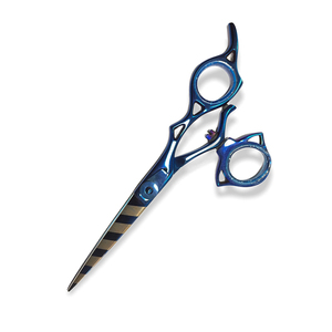 กรรไกรตัดผมเหล็กกรรไกรตัดผมพร้อมแหวนปรับได้และแหวนยาง - Product Image 4