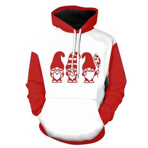 Sudadera con Capucha Navideña para Hombre, Cómoda y Moderna, 100% Poliéster, con Logotipo Personalizado, MOQ Bajo - Product Image 2