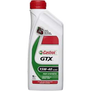 Oferta limitada Castrol GTX Mezcla sintética de aceite de motor Ideal para motores de gasolina Ofrece protección superior contra el desgaste y motor limpio - Product Image 6