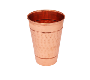 Premium Quality 300ml Copper <b>Glass</b> <b>Tumbler</b> Pure Copper New Look Hotel Metal <b>Glass</b> for Party Drinking Water - Product Image 6