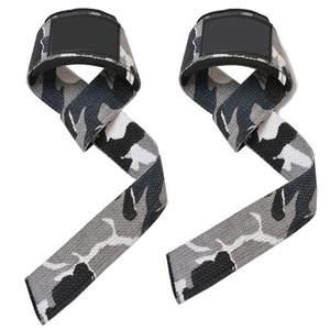 Correas de levantamiento de pesas para gimnasio, ajustables, entrenamiento de levantamiento de pesas, correas de soporte para muñeca - Product Image 1