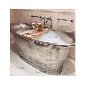 Bañera de aluminio de color plateado con bañera de Calidad exclusiva para accesorios de Baño Para el hogar y el Hotel - Product Image 5