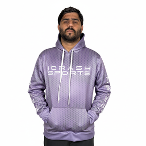 Sweat-shirt à capuche personnalisé avec logo sublimé, 100% coton polyester, manches longues, imprimé, surdimensionné, basiques pour hommes - Product Image 4