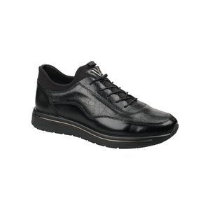Vente flash M084-1 Chaussures décontractées pour hommes en cuir véritable avec semelle en caoutchouc à mémoire de forme pour la vente en gros - Product Image 5