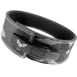 Bonne fabrication en usine ceinture d'haltérophilie en cuir ceintures de squats de gymnastique entraînement de levage de terre soutien du dos ceinture à boucle de levier - Product Image 1