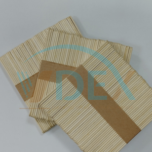 Bâtons de crème glacée en bois à bord rond bâtons de popsicle cuillère à crème glacée dégradable en bois de bouleau jetable de qualité alimentaire Vietnam vente en gros - Product Image 2