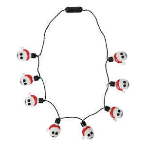 Collar de Muñeco de Nieve con Luces LED Personalizable OEM/ODM, IP65, Precio Directo de Fábrica para Artículos de Fiesta de Halloween - Product Image 2