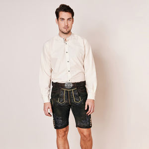 Camisas Casuales de Verano Transpirables de Estilo Bávaro Más Vendidas en 2024, Camisas de Manga Larga de Poliéster de Alta Calidad, Tejidas, Ajustadas, Suministro OEM - Product Image 6