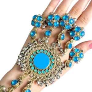 ชุดเครื่องประดับอัฟกันของผู้หญิงชุดงานแต่งงานและปาร์ตี้แบบวินเทจทำจากสแตนเลสสั่งซื้อจำนวนมาก - Product Image 2