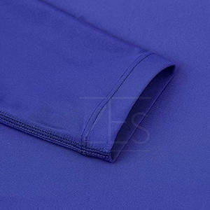 Camiseta de Protección Solar Ligera y Transpirable para Hombre, Diseño de Última Moda, con Logotipo Personalizado, Tela de Spandex/Poliéster, Manga Larga, Color Sólido - Product Image 4