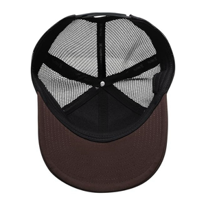 Gorra de béisbol de 6 paneles con parte trasera de malla de estilo 112 personalizada gorra de camionero que absorbe la humedad para atletas y corredores al por mayor - Product Image 5