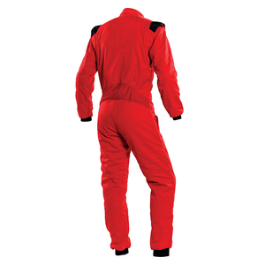 Traje de Carreras de Karting de la Mejor Calidad, Color Rojo, Cuello Alto, Manga Larga, Transpirable y Resistente al Viento, Talla Grande - Product Image 4