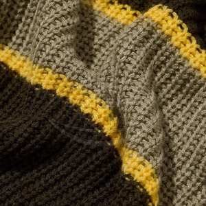 Winter Men's Knitted Sweater with <b>100</b>% <b>Wool</b> Front Logo Anti-Wrinkle & Anti-Pilling <b>Fabric</b> for Stylish Layered Street Looks - Product Image 6