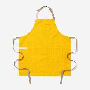Delantal de Cocina Personalizado con Logotipo, Delantal sin Mangas para Cocinar, Hornear, Bar, Cafetería, Chef, Ajustable, Unisex, de Lona de Algodón, con Bolsillo, Resistente al Agua - Product Image 1