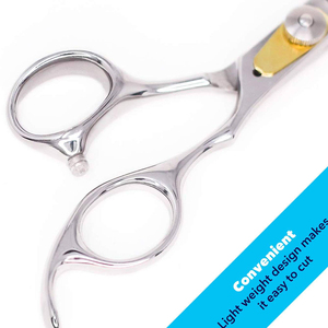 Ciseaux de coiffeur de coupe de précision ciseaux de salon japonais en acier inoxydable 440C pointe de lame tranchante prix d'usine ciseaux amincissants - Product Image 4