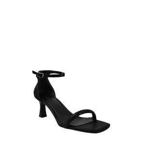 Scarpe 2546 tacco in pietra a fascia singola da donna