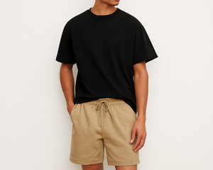 Camiseta de Alta Calidad para Hombre, en Algodón/Fibra de Bambú, Cómoda, de Dos Piezas, Secado Rápido y Transpirable - Product Image 4