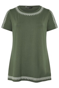 T-shirt pur brodé de haute qualité pour femmes de taille plus Style décontracté de marque en gros Ropa De Damas vendeurs de vêtements vêtements - Product Image 5