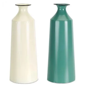 Vase à fleurs coloré personnalisé Vases au sol en métal Jardinière de vaisselle parfaite pour la décoration de fête de mariage Fournitures directes - Product Image 1