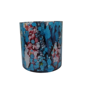 Pot de bougie en verre de qualité supérieure porte-pot vide accessoire de décoration de maison de conception fantaisie pour pot de bougie de décor de noël - Product Image 3