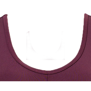 Sujetador Deportivo de Alta Calidad para Mujer, Cuello en U, Soporte Alto, Ecológico, Transpirable, Logotipo Frontal Simple, Venta al Por Mayor, Más Vendido - Product Image 4