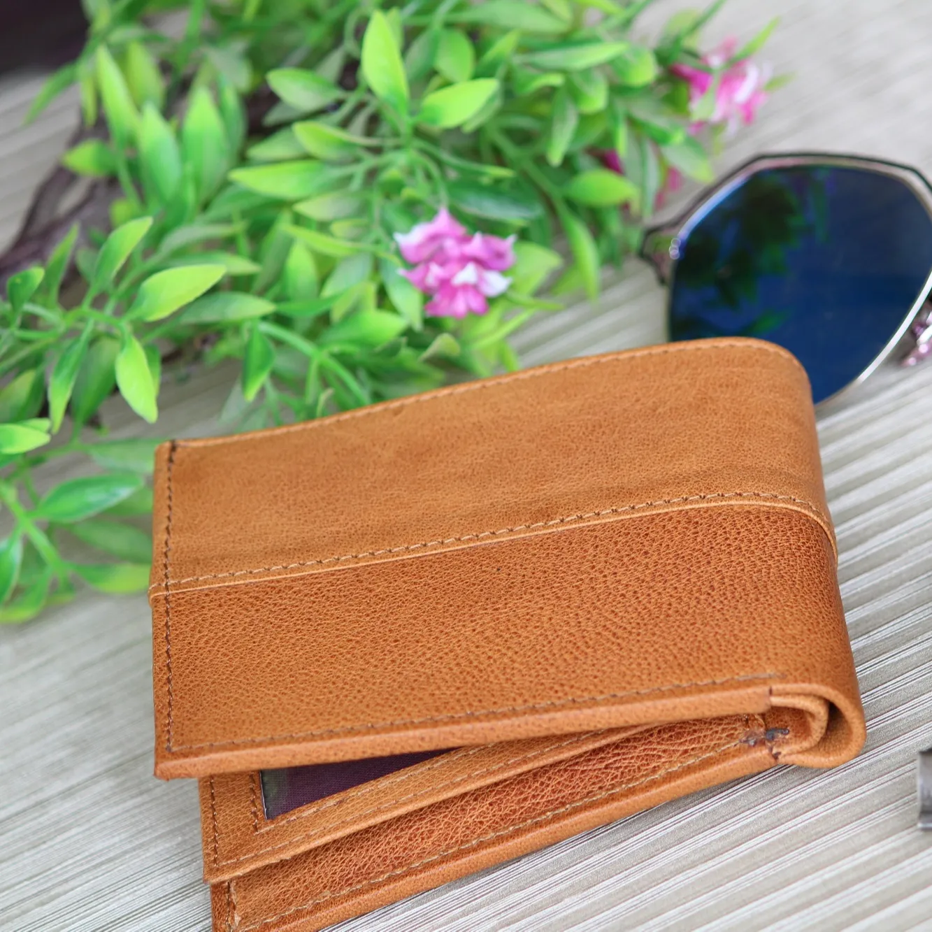 Новый стиль, высококачественные бумажники из коричневой кожи, персонализированный бумажник, бумажник из натуральной кожи
