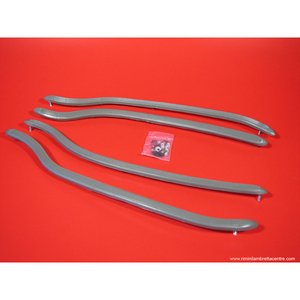 Kit de marchepieds arrière en plastique (4 pièces) Pour Lambretta LI S1 + S2 + TV2 - Product Image 1