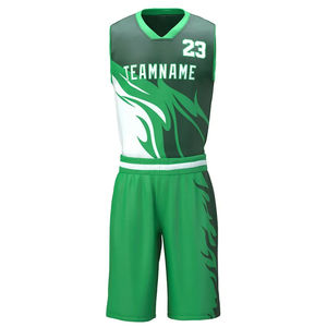 Uniforme de Baloncesto Sublimado para Hombre, de Alta Calidad, Transpirable y Cómodo, Totalmente Personalizado, a Precio Económico - Product Image 2