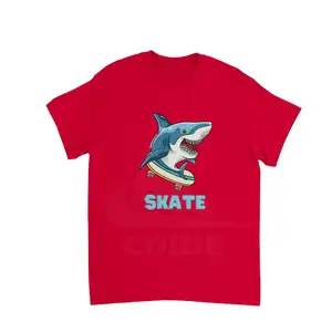 Harga terbaik kaus Skate pria desain kaus warna polos kaus Skate pria sederhana Anda